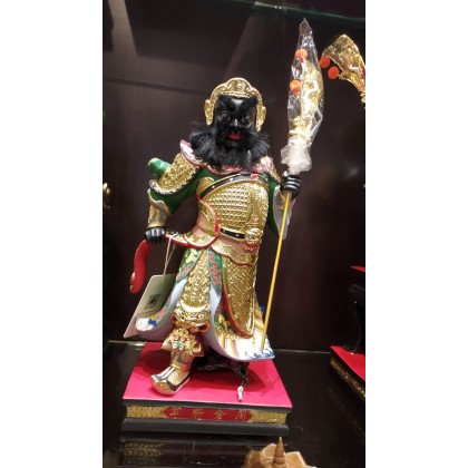 16寸立周倉神像古彩色/16寸周倉/周倉神像 16寸立周倉神像古彩色/16寸周倉/周倉神像